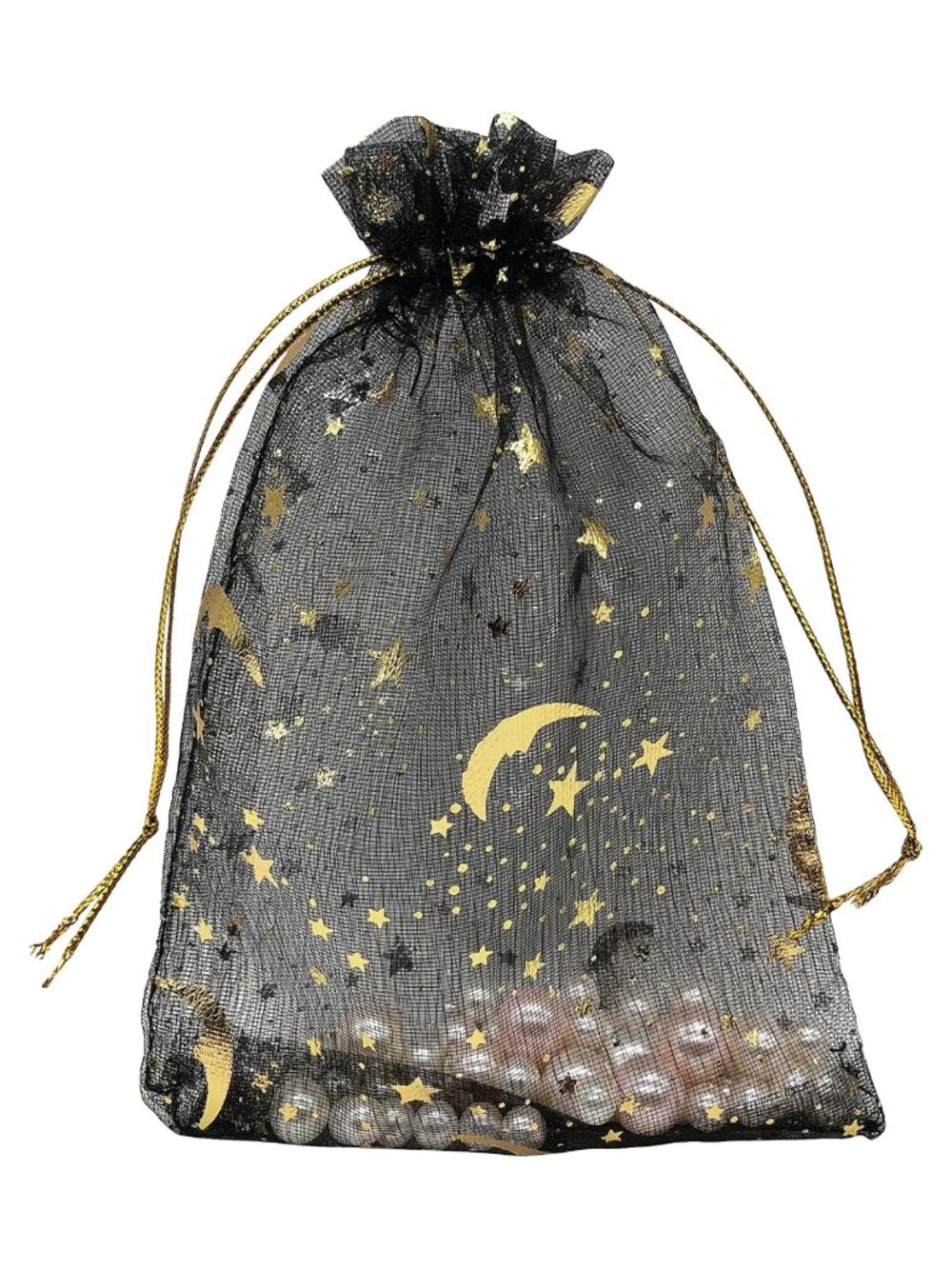 100pc Organza Drawstring Gift Bags 4x6 Mesh Jewelry Pouch Party Favor